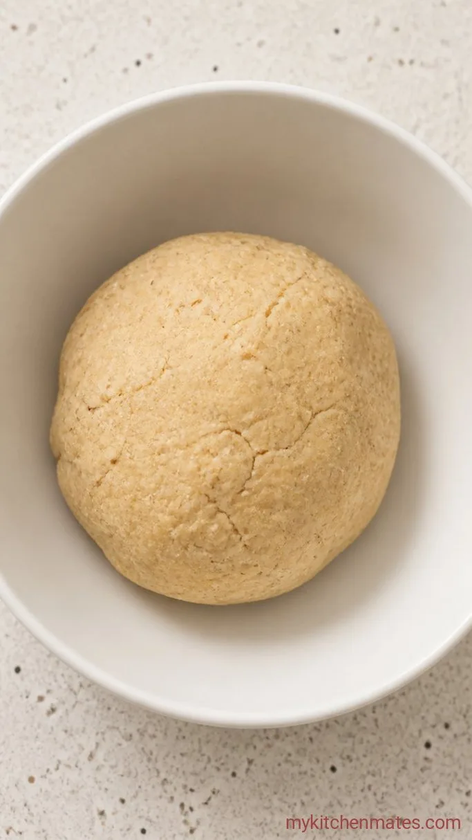 Creamy Paleo Chicken Pot Pie with Almond Flour Crust Step 1: Mix the Almond Flour Crust