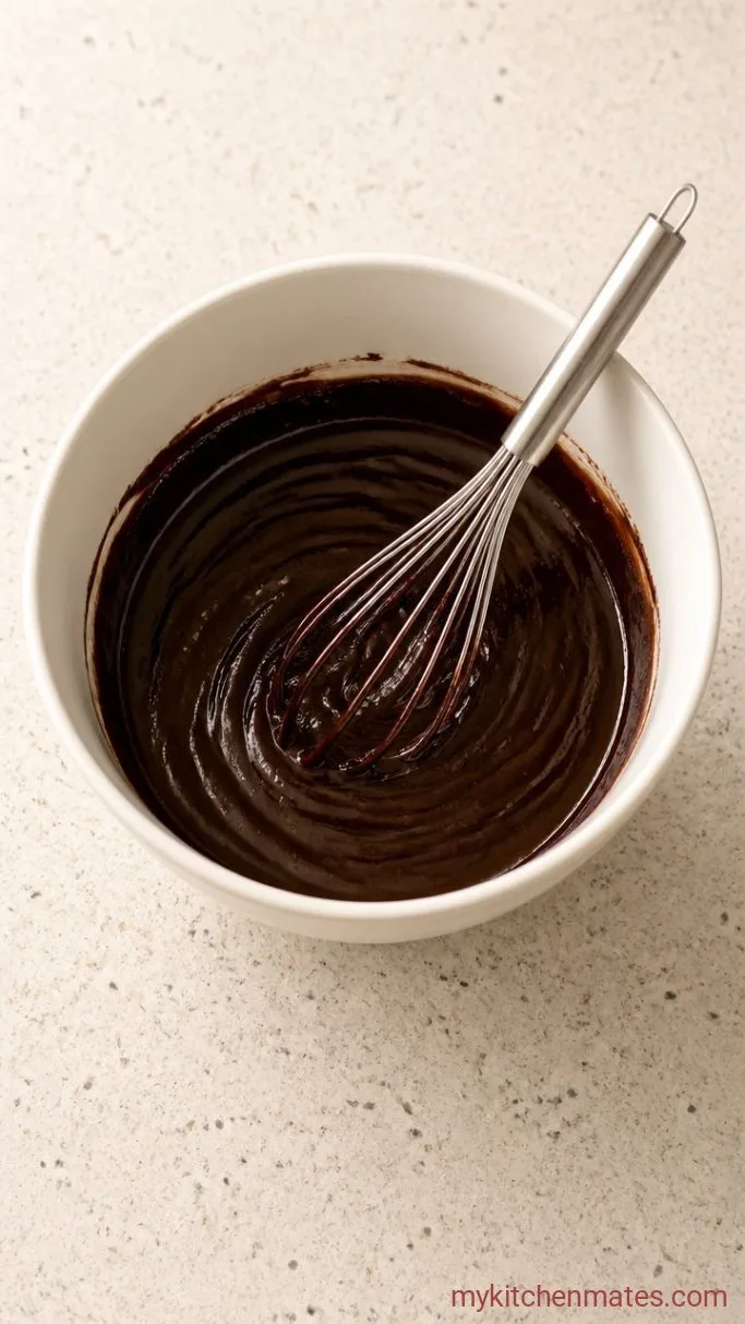 4-Ingredient Chocolate Dump Cake Step 1: Mix the Batter