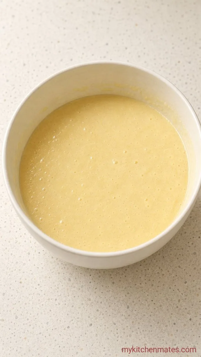 Fluffy 2-Ingredient Soda Cake Step 1: Mix the Batter