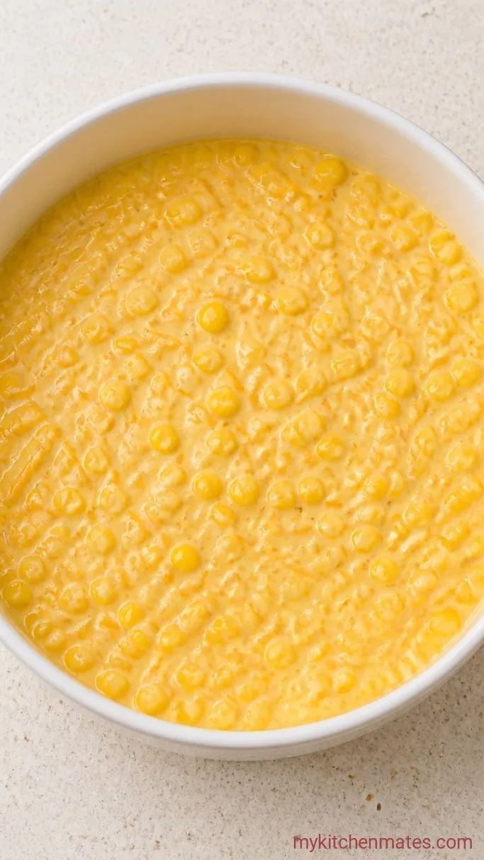 Creamy Cheesy Corn Casserole Step 1: Mix the Batter