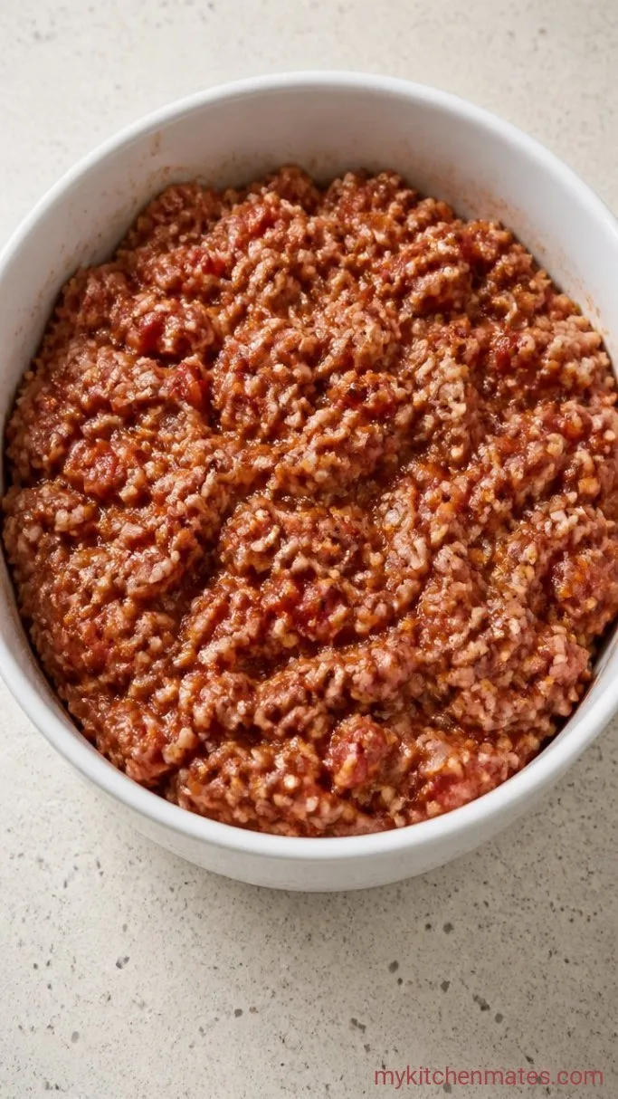 Step 1: Mix the Beef Filling