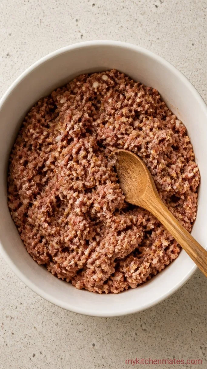 Sheet Pan Meatloaf (Ready in 30 Minutes) Step 1: Mix the Binders
