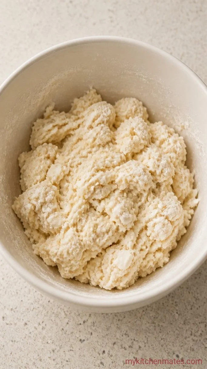 Step 1: Mix the Biscuit Dough