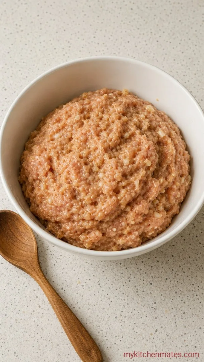 Step 1: Mix the Burger Mixture