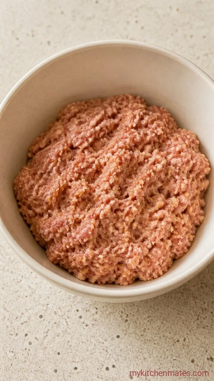 Step 1: Mix the Burger Mixture