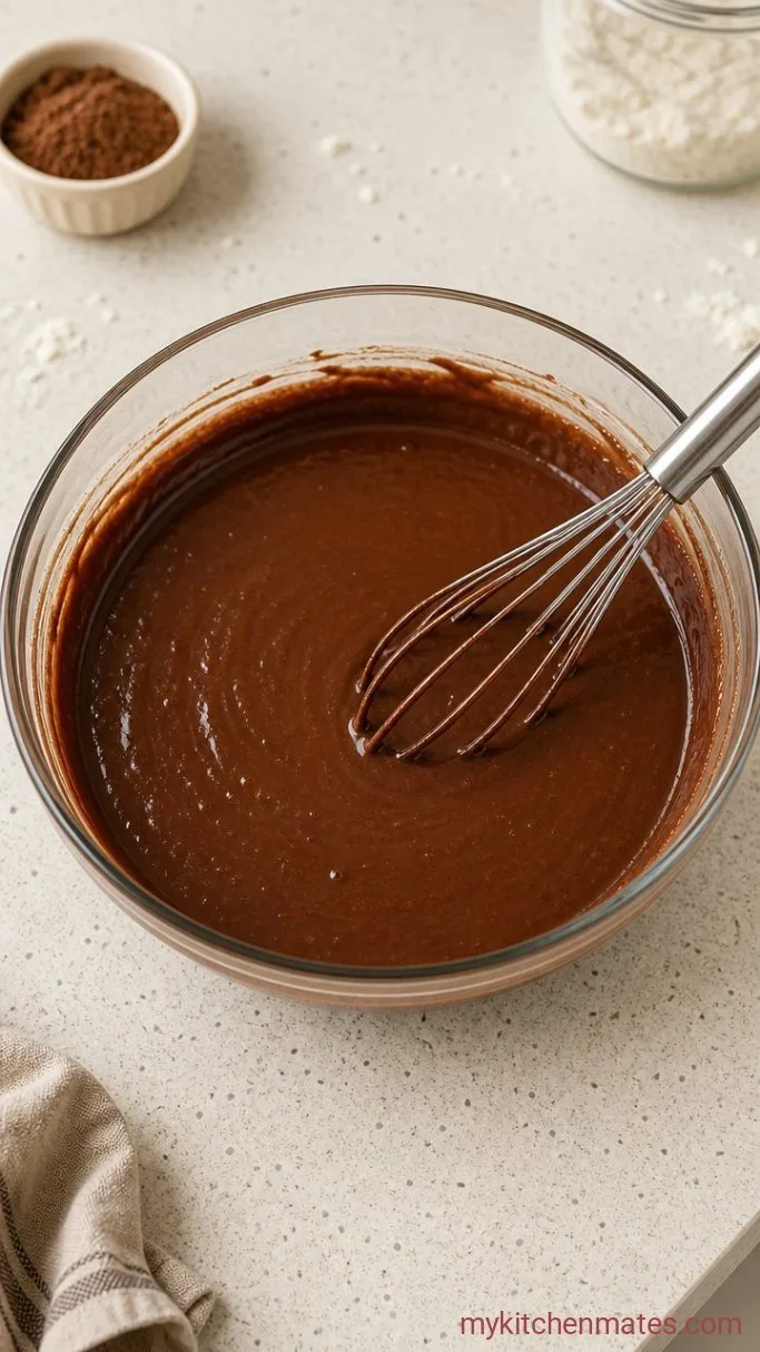 Step 1: Mix the Cake Batter