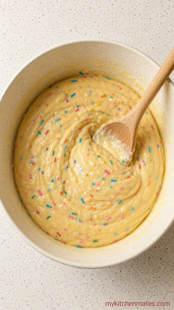 Step 1: Mix the Cake Batter