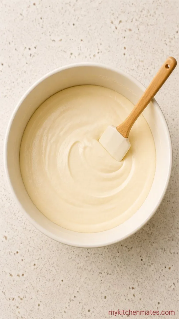 Gooey Cheesecake Stuffed Cookies Step 1: Mix the Cheesecake Filling