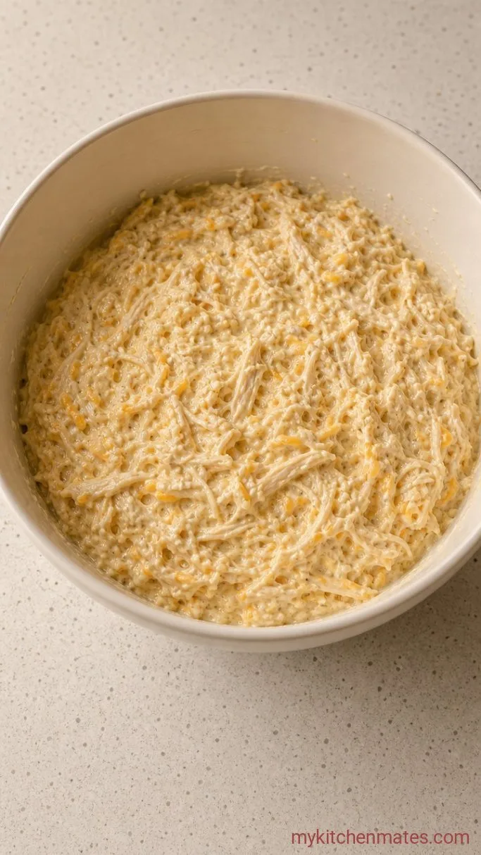 Step 1: Mix the Cheesy Chicken Base