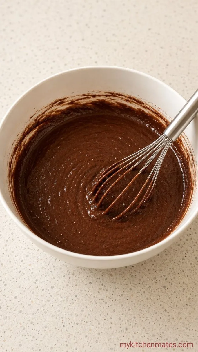 Step 1: Mix the Chocolate Batter