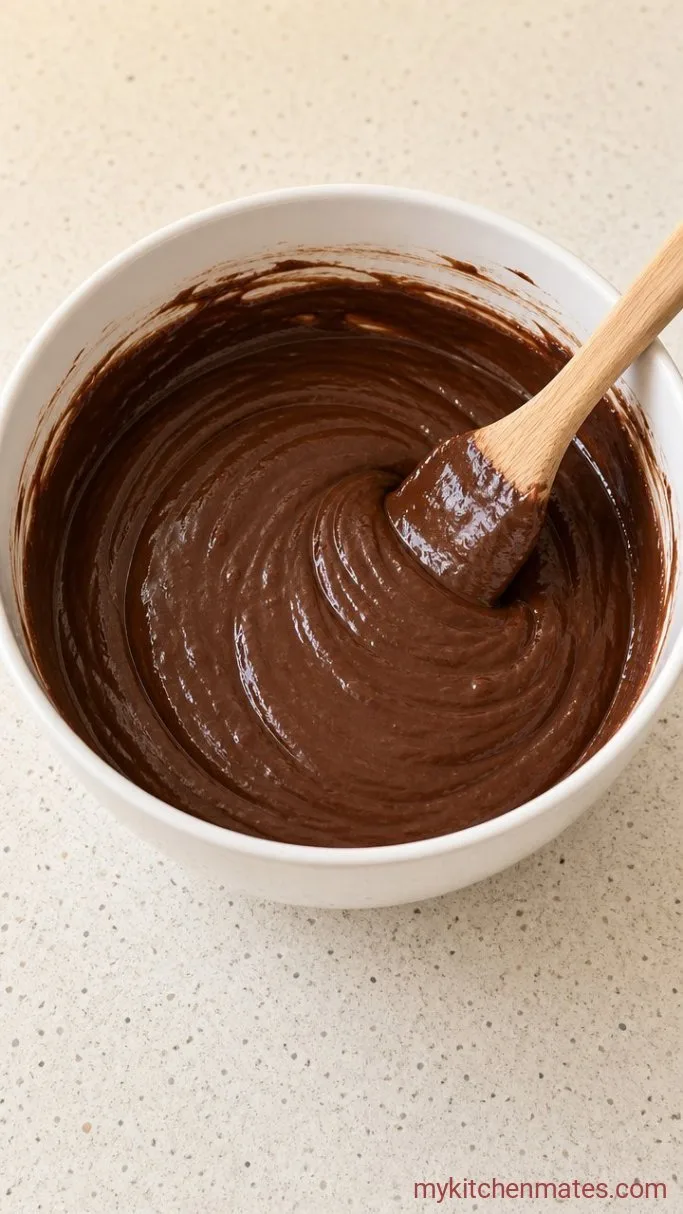 Step 1: Mix the Chocolate Cake Batter