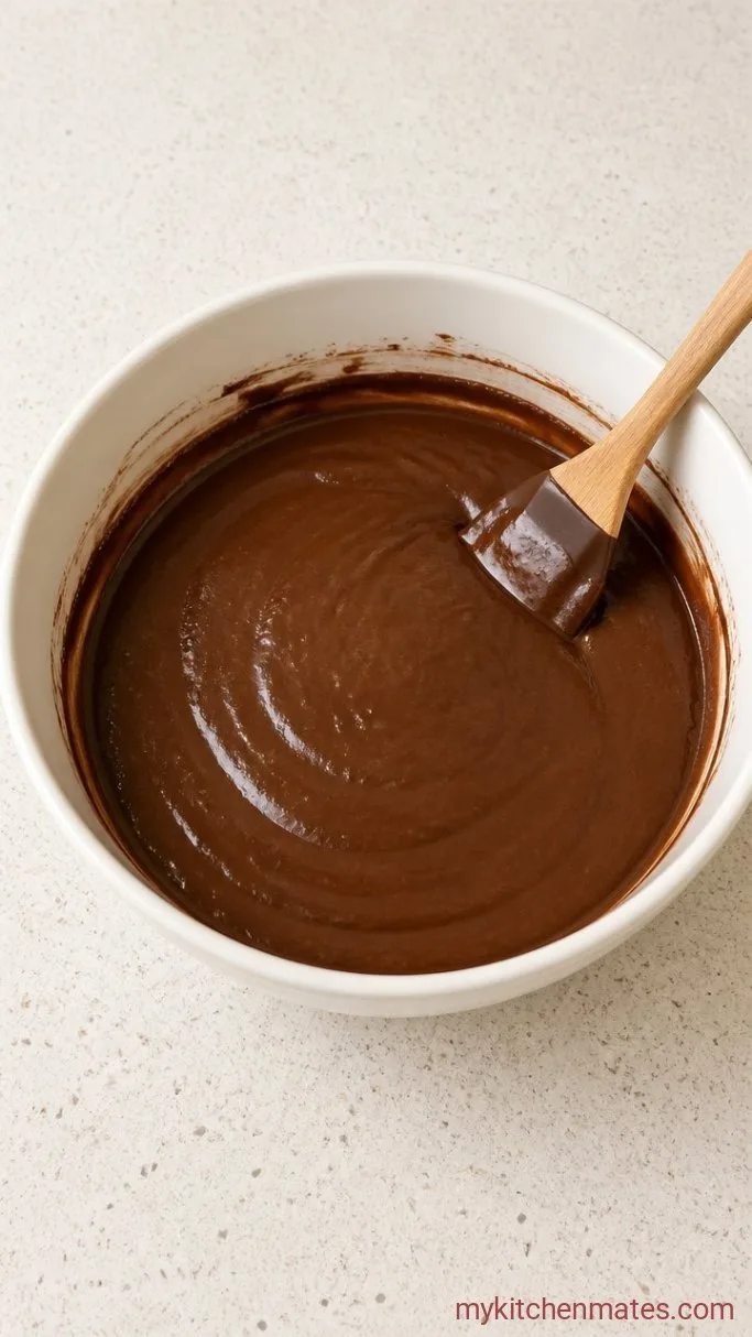 Step 1: Mix the Chocolate Cake Batter