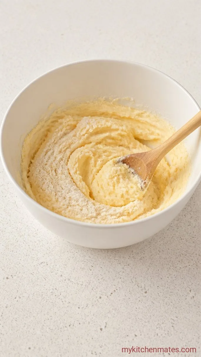 Sparkly New Year’s Sugar Cookies Step 1: Mix the Cookie Dough