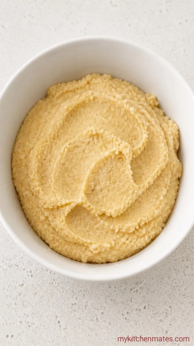 Gluten-Free Almond Cookies (Soft, Chewy, 4 Ingredients) Step 1: Mix the Cookie Dough