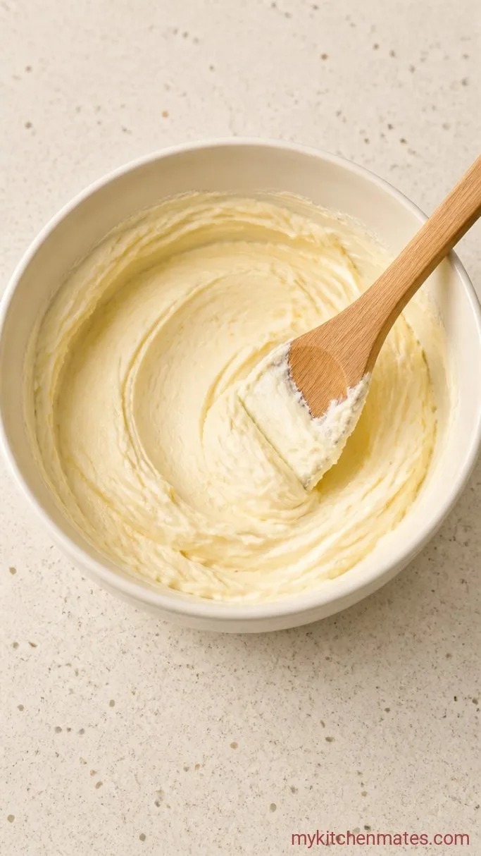 Overnight Cream Cheese Stuffed French Toast Casserole Step 1: Mix the Cream Cheese Filling