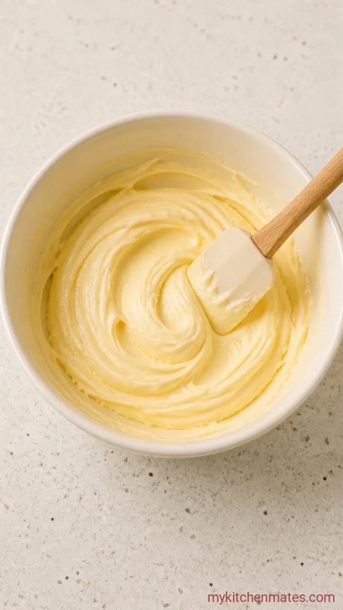 Moist Blueberry Cream Cheese Loaf Step 1: Mix the Cream Cheese Swirl