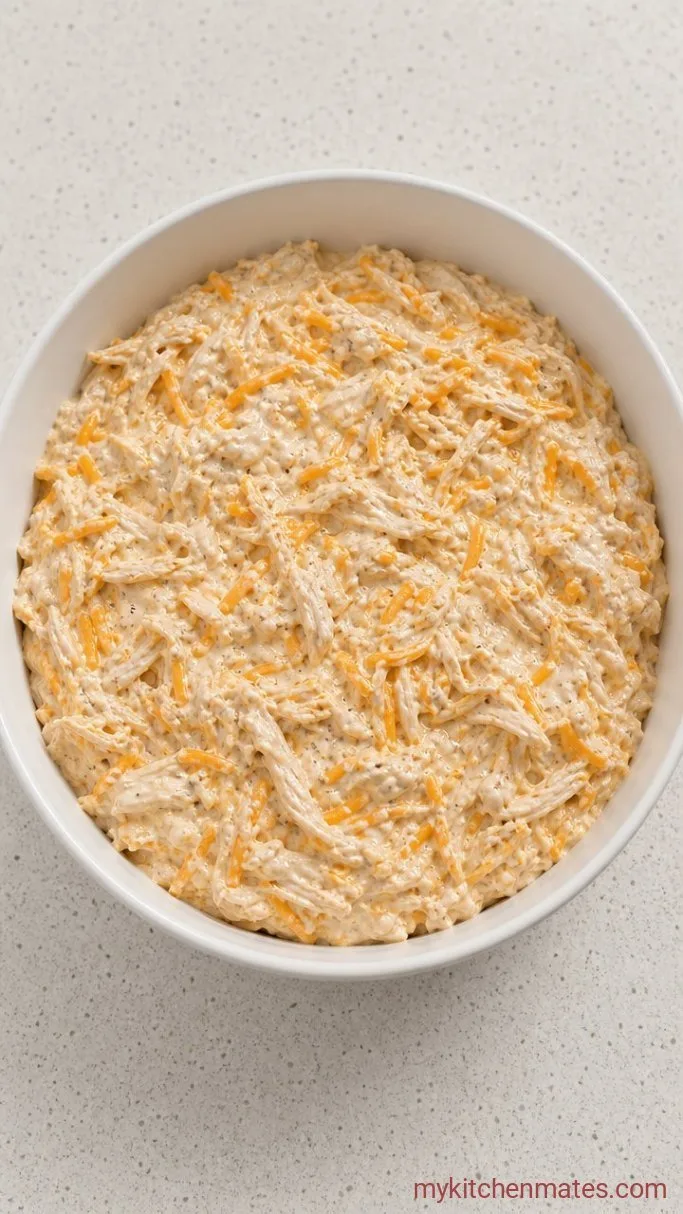 Cheesy Chicken Tater Tot Casserole Step 1: Mix the Creamy Base