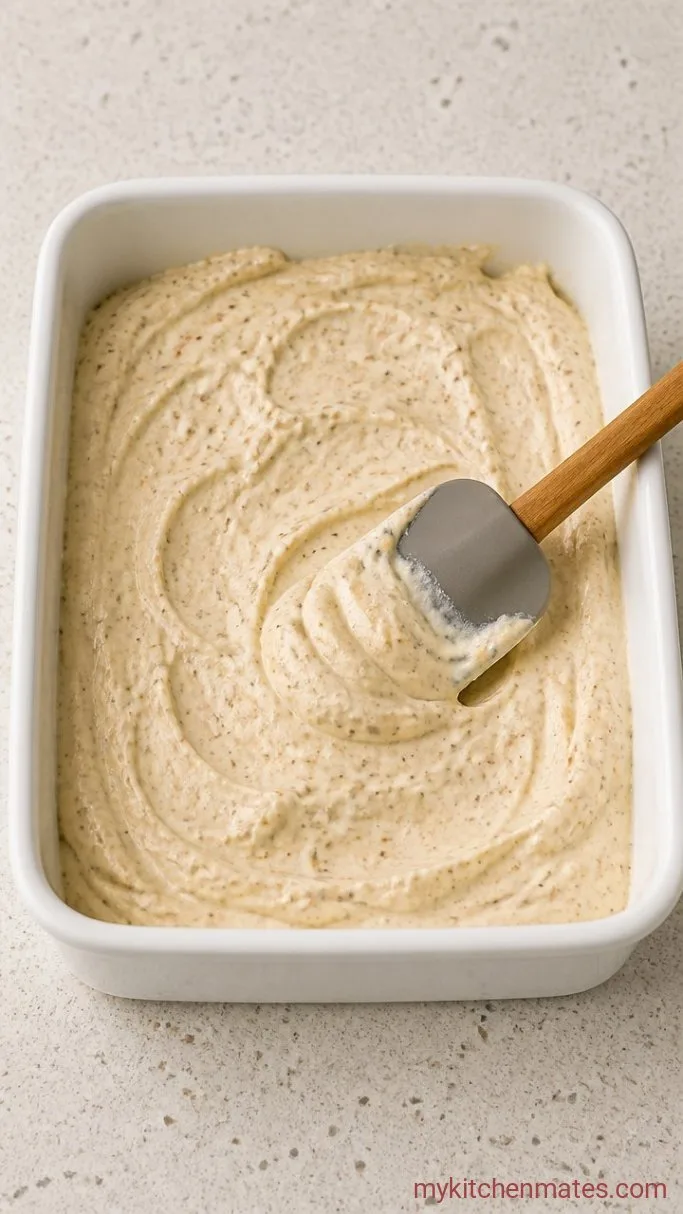 Baked Maryland Crab Dip (Old Bay & Cream Cheese) Step 1: Mix the Creamy Base
