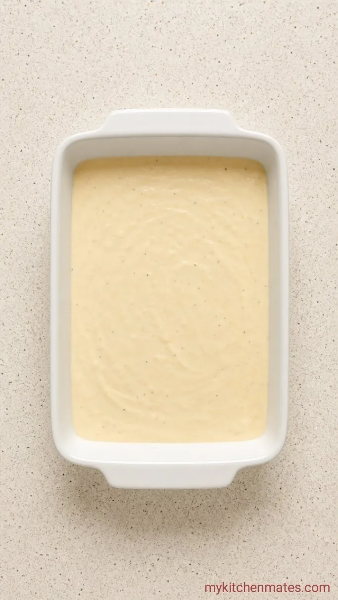 Chicken Bubble Biscuit Bake Casserole Step 1: Mix the Creamy Filling