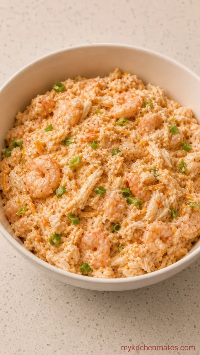 Step 1: Mix the Creamy Seafood Filling