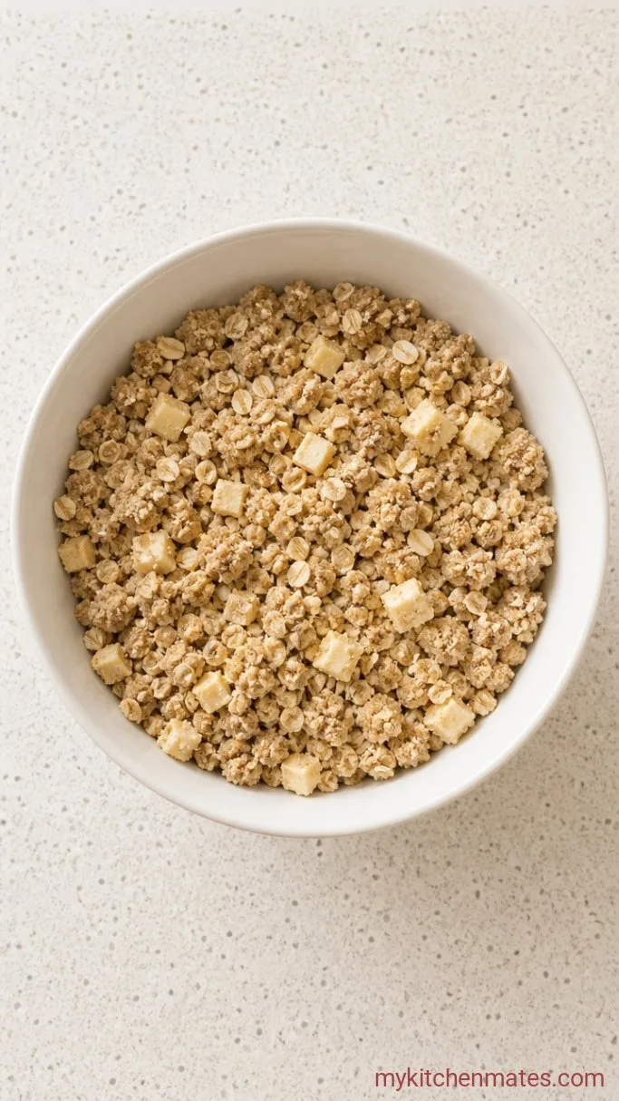 Step 1: Mix the Crumble Topping