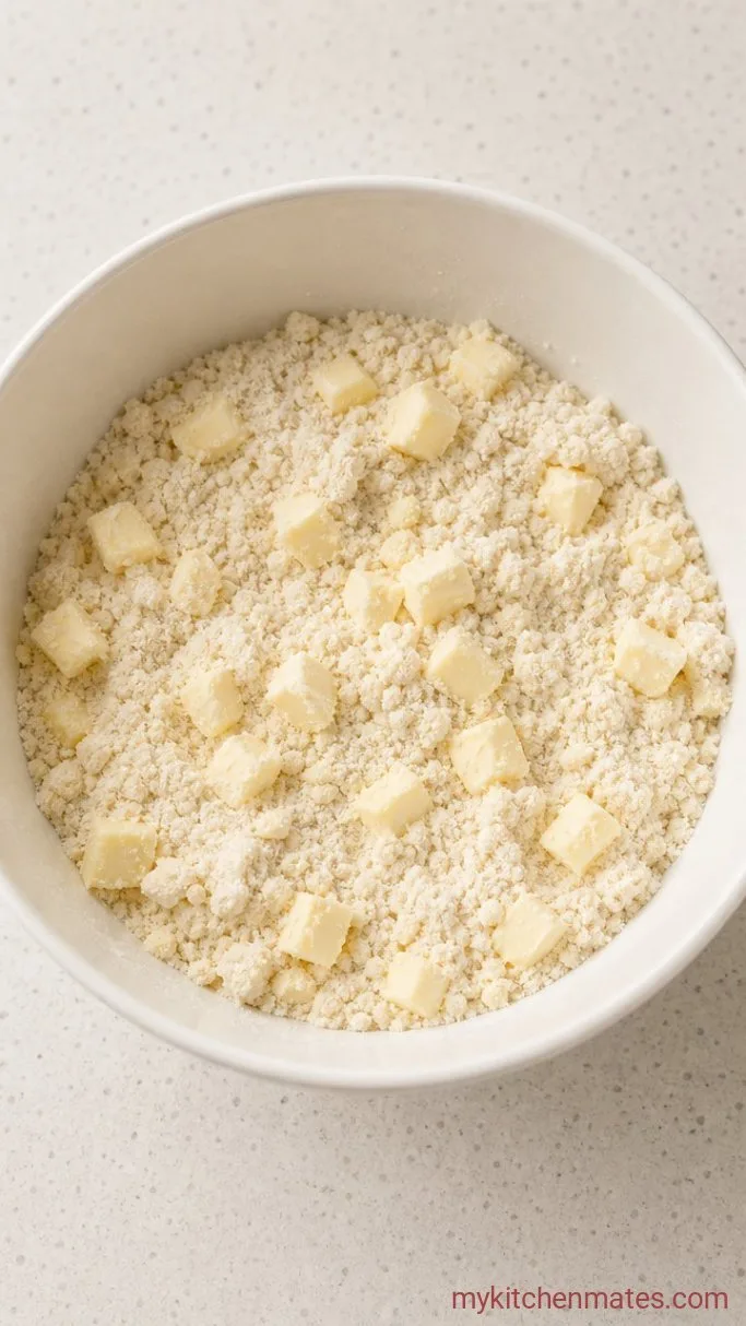Easy Cottage Cheese Pie That Tastes Like Cheesecake Step 1: Mix the Crust Dough