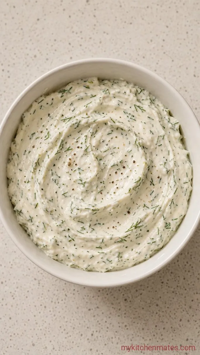 Step 1: Mix the Dill Cream Cheese