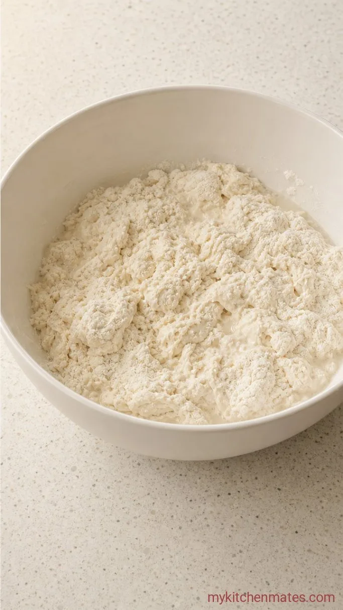 Step 1: Mix the Dough (Autolyse)