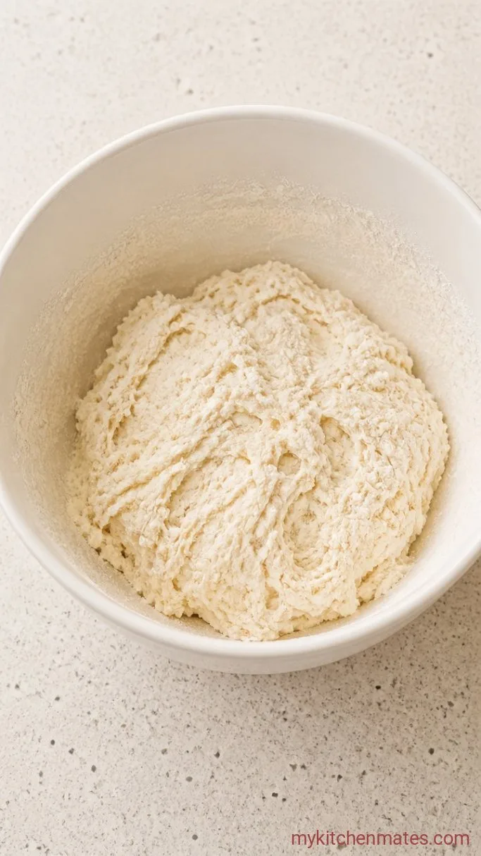 3-Ingredient Bagels Step 1: Mix the Dough
