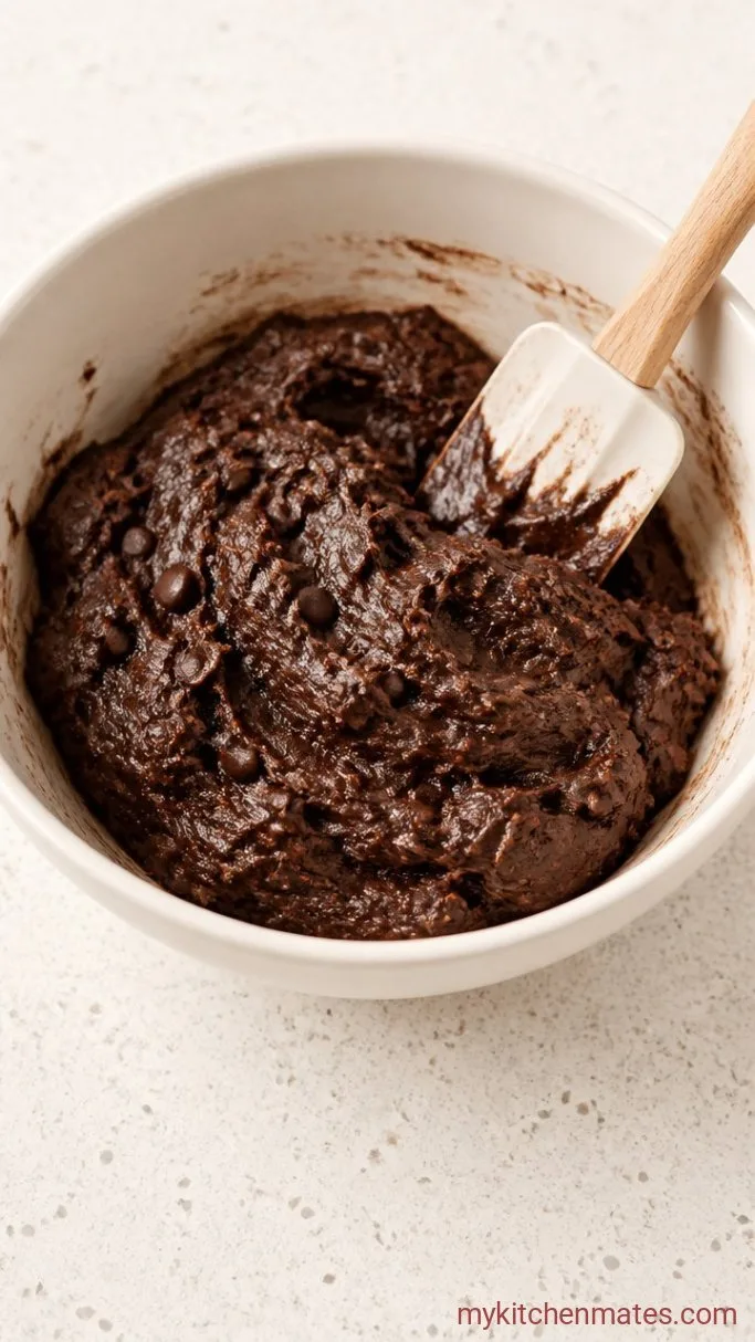 3-Ingredient Brownie Mix Cookies Step 1: Mix the Dough