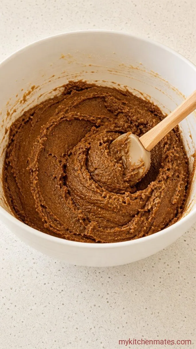 Easy No-Spread Gingerbread House Cookies Step 1: Mix the Dough