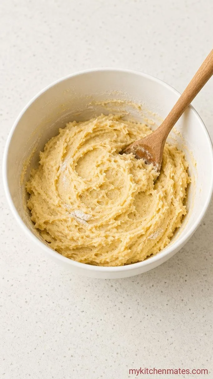 Red and Green Christmas Pinwheel Cookies Step 1: Mix the Dough