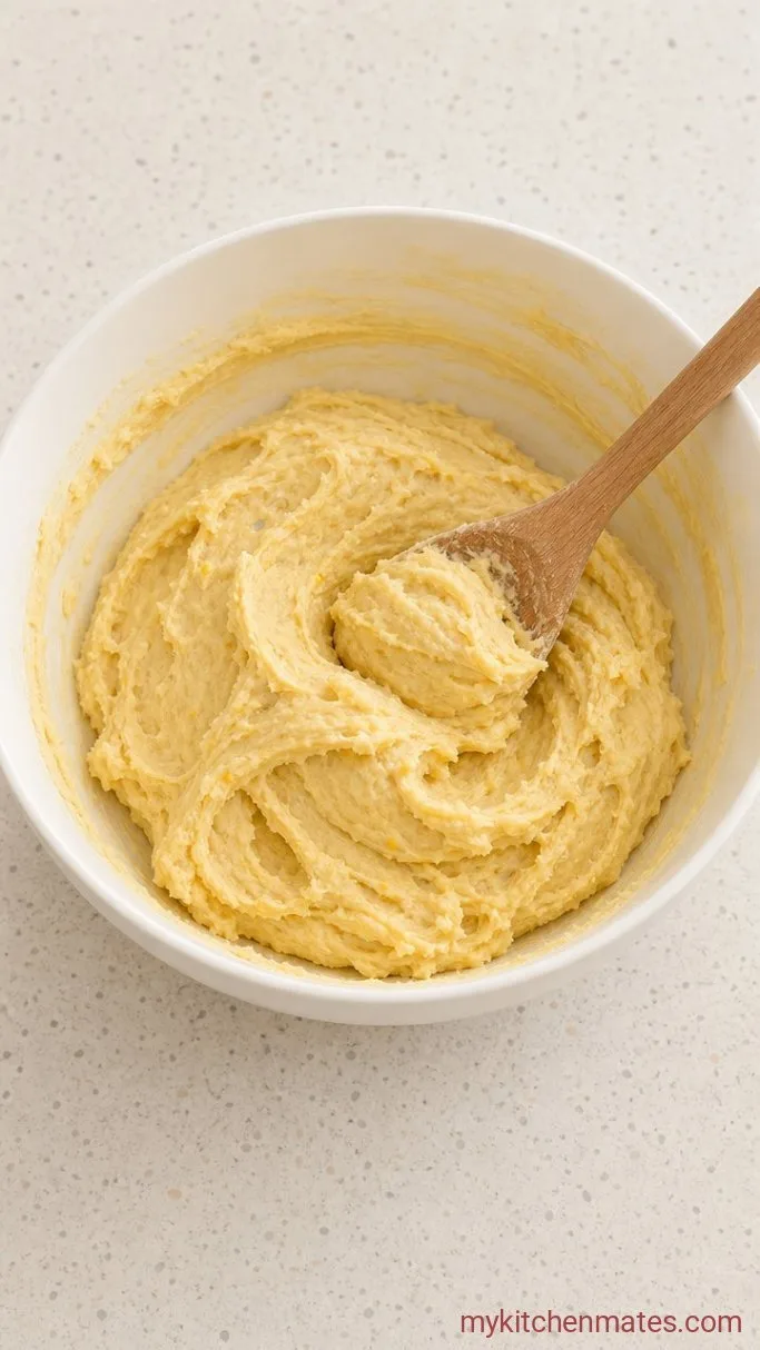 Buttery Italian Knot Cookies with Lemon Glaze Step 1: Mix the Dough