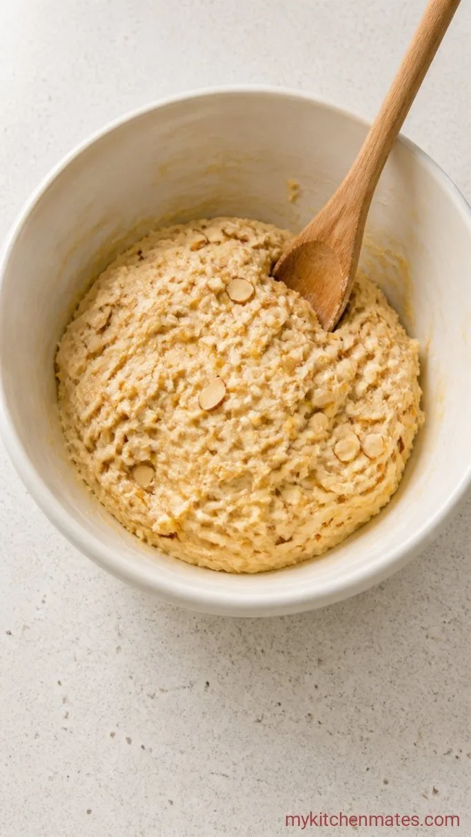 Gluten Free Biscotti That Actually Snap Step 1: Mix the Dough