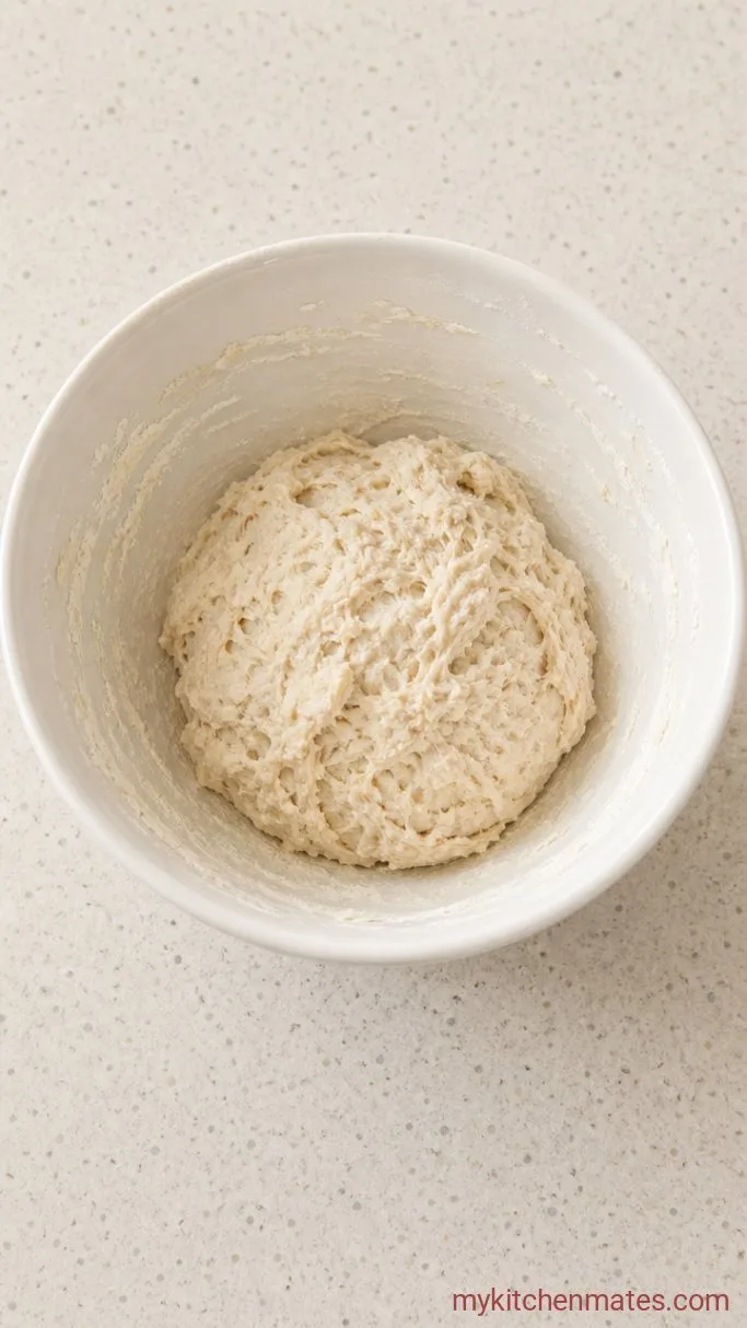 Soft Gluten Free Garlic Knots (No Yeast, No Rise!) Step 1: Mix the Dough