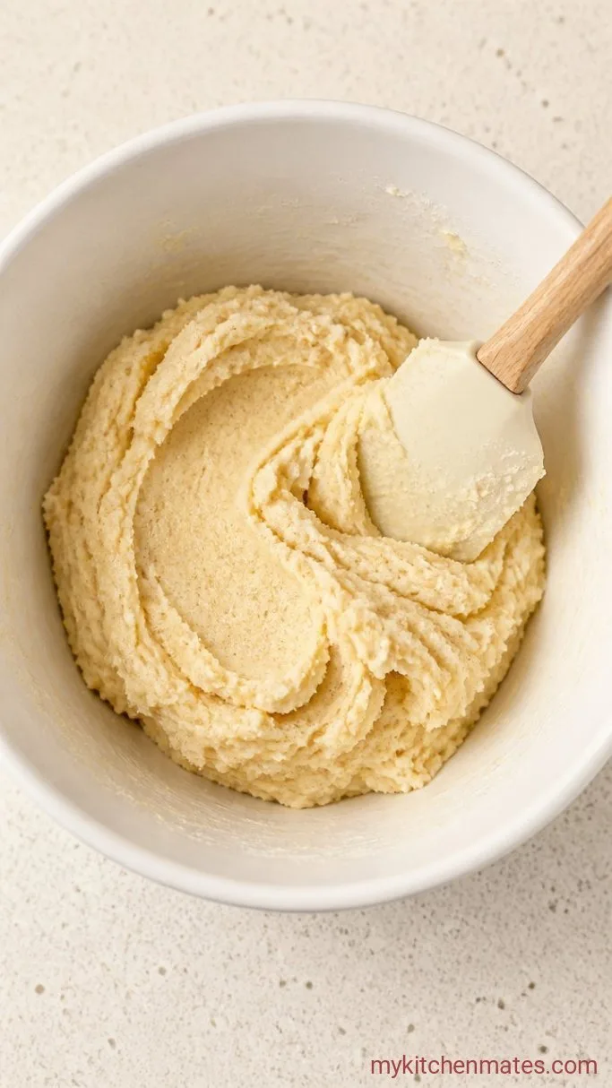 Soft and Chewy Keto Cream Cheese Cookies Step 1: Mix the Dough