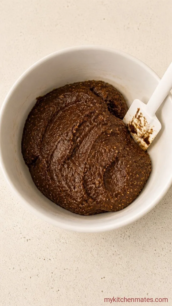 4-Ingredient Sugar Free Protein Balls Step 1: Mix the Dough