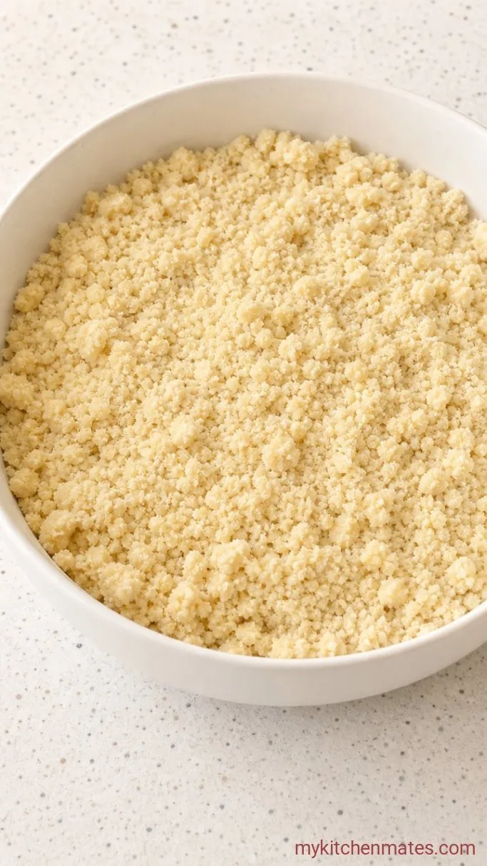 Vanilla Confetti Fairy Birthday Cake Step 1: Mix the Dry Ingredients and Butter