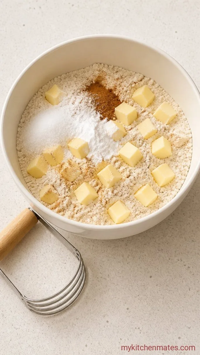 Step 1: Mix the Dry Ingredients and Cut in Butter