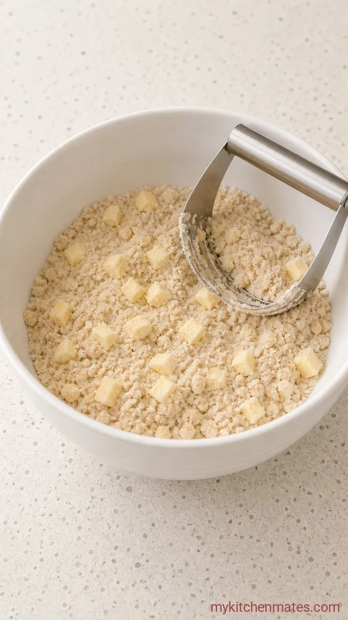Step 1: Mix the Dry Ingredients and Cut in the Butter