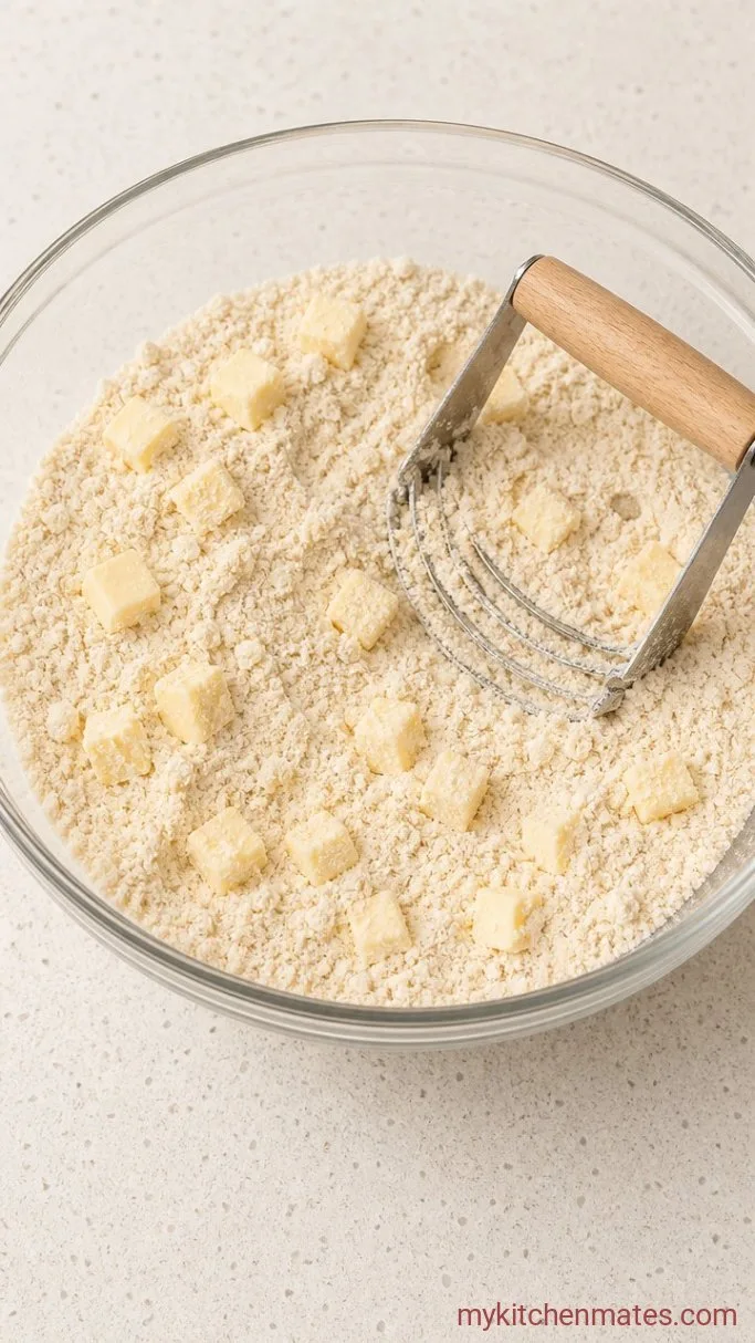 Step 1: Mix the Dry Ingredients and Cut in the Butter