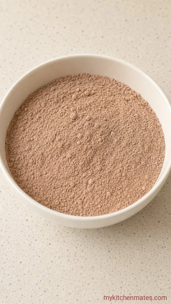 Rich Chocolate Peanut Butter Cake with Peanut Butter Frosting Step 1: Mix the Dry Ingredients