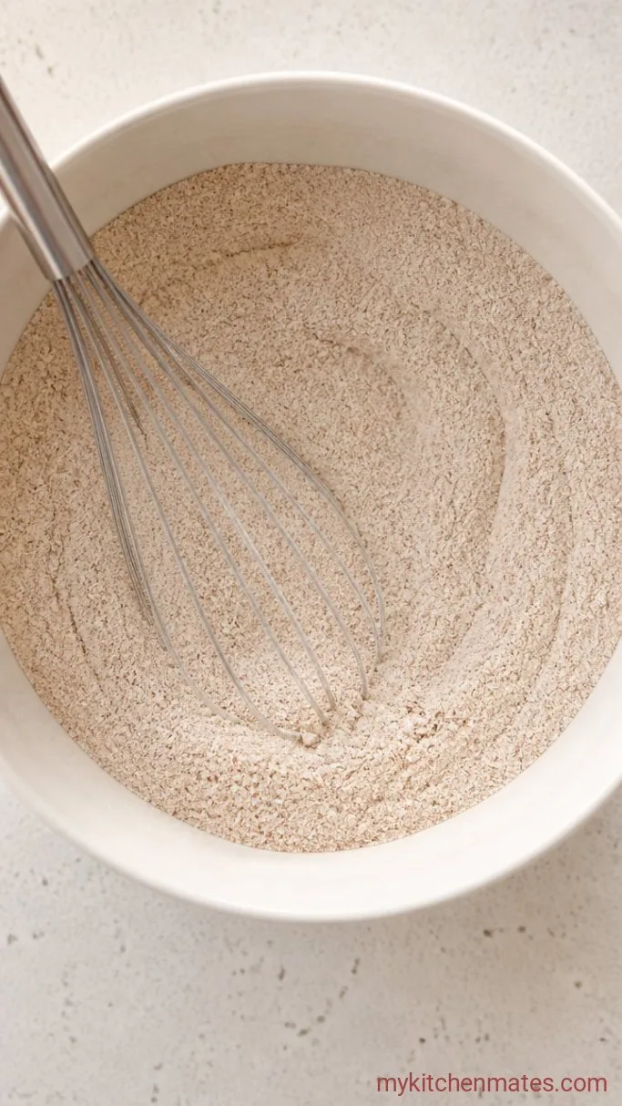 Moist Carrot Cake Bread with Cream Cheese Swirl Step 1: Mix the Dry Ingredients