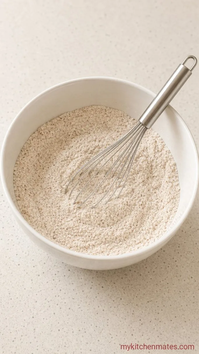Fluffy Low Carb Pumpkin Muffins Step 1: Mix the Dry Ingredients