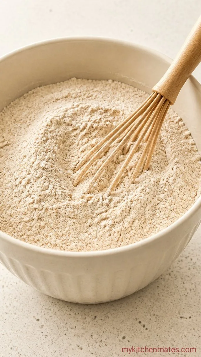 Moist Gluten Free Pumpkin Bread (One Bowl) Step 1: Mix the Dry Ingredients