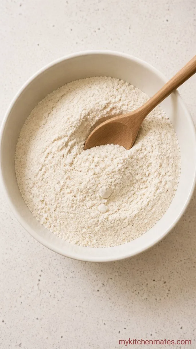 Tall, Tender Buttermilk Blueberry Muffins Step 1: Mix the Dry Ingredients