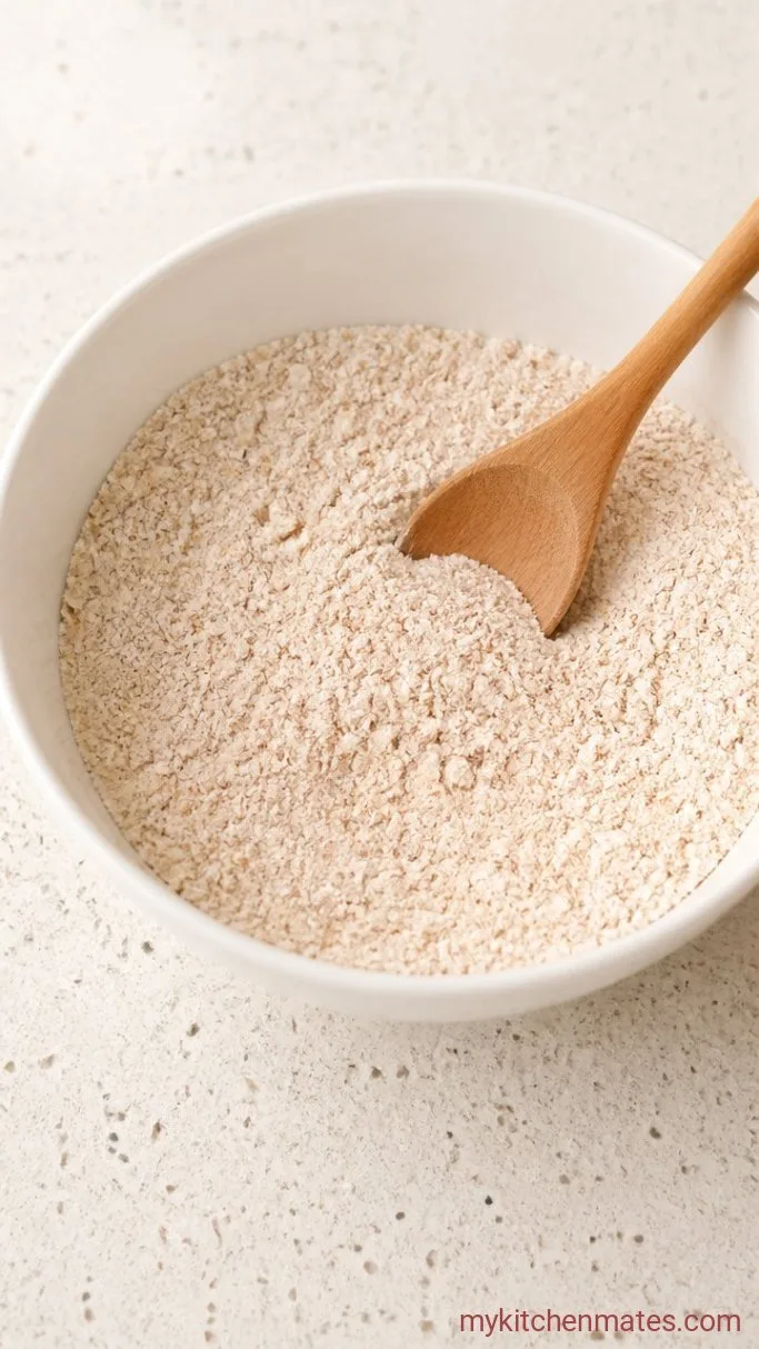 Soft Oatmeal Sandwich Cookies (Homemade Cream Pies) Step 1: Mix the Dry Ingredients
