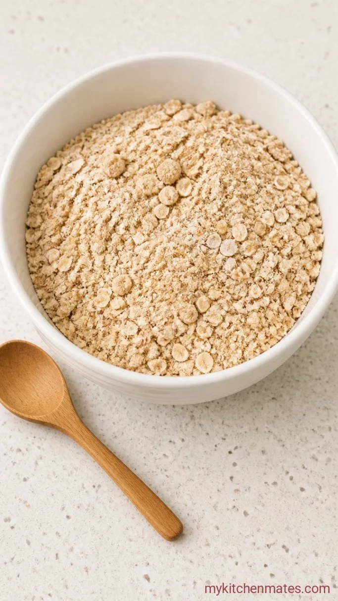 Crunchy Oat and Honey Granola Bars (Nature Valley Copycat) Step 1: Mix the Dry Ingredients