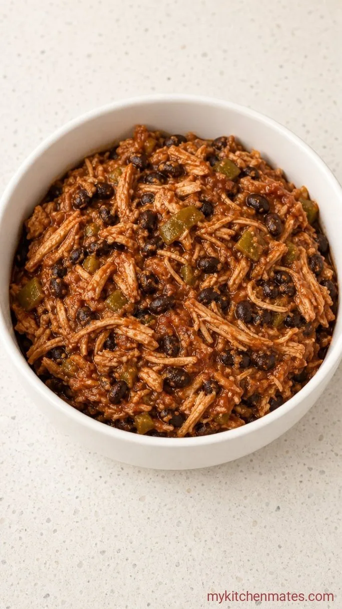 Leftover Turkey Enchilada Casserole Step 1: Mix the Filling