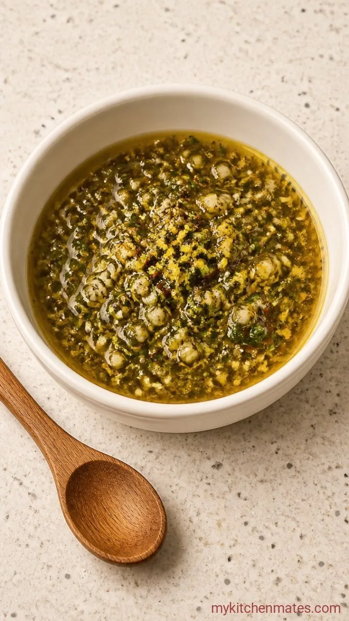 Step 1: Mix the Herb Paste